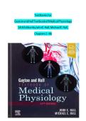 Test Banks For Guyton and Hall Textbook of Medical Physiology 14th Edition by John E&period; Hall&semi; Michael E&period; Hall&comma; Chapters 1 - 86 questions & answers with rationale&rpar; test bank latest update 100&percnt; veri&filig;ed answers&vert; graded a&plus;&NewLine;