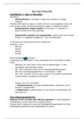 Sociale Filosofie &vert; Hoofdstuk 1 &vert; Arteveldehogeschool &vert; 2025&sol;26