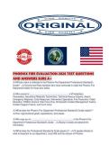 PHOENIX FIRE EVALUATION 2026 TEST QUESTIONS AND ANSWERS SURE 