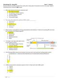 BIO201 General Microbiology Midterm Exam 2 Key CUNY Queens College