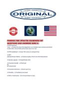 PHOENIX FIRE UPDATED EXAMINERS SET QUESTIONS AND ANSWERS SURE A&period;pdf