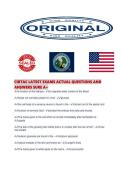 CIBTAC LATEST EXAMS ACTUAL QUESTIONS AND ANSWERS SURE A&period;pdf