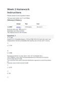 ISYE 6644 WEEK 2 HOMEWORK QUESTIONS WITH CORRECT ANSWERS