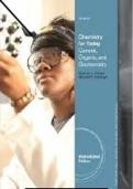 Chemistry for Today&colon; General&comma; Organic&comma; and Biochemistry 8th International Edition by Spencer L&period; Seager &ndash; Test Bank with Practice Questions and Answers