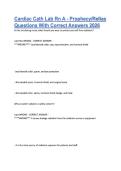 Cardiac Cath Lab Rn A - Prophecy&sol;Relias &NewLine;Questions With Correct Answers 2026