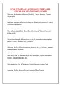UTMB INTRO EXAM 1 QUESTIONS WITH DETAILED VERIFIED AND 100&percnt; ACCURATE ANSWERS