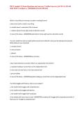 PECT module 2 &vert;&vert; Exam Questions and Answers &lpar;Verified Answers&rpar; &vert;&vert;ACTUAL EXAM 2026 TEST&excl;&excl; Graded A&plus; &vert; 2025&vert;2026 EXAM UPDATE&NewLine;