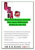 PALS Team Response Scenario Theo James Questions and Answers &lpar;15&plus; Questions&rpar; &vert; Pediatric CPR&comma; AED Use&comma; Cardiac Arrest Management & High-Quality Resuscitation &vert; AHA PALS 2026