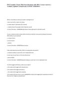 PECT module 2 Exam 2026 Exam Questions with 100&percnt; Correct Answers &vert; Verified &vert; Updated &lpar;Actual Exam&rpar; LATEST VERSION&excl;&excl;&NewLine;