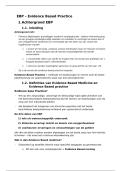 Evidence Based Practice &vert; Verpleegkunde &vert; Karel de Grote &vert; 2025&sol;26