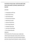 FDNY CERTIFICATE OF FITNESS &lpar;COF&rpar; EXAMS &ndash; QUESTIONS AND ANSWERS &vert; VERIFIED&NewLine;AND WELL DETAILED ANSWERS &vert; PLUS RATIONALES &vert; GUARANTEED PASS &vert; LATEST&NewLine;EXAM UPDATE