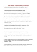 HRM 446 Exam &num;1 Questions with Correct Answers