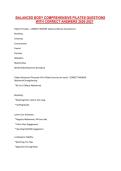BALANCED BODY COMPREHENSIVE PILATES QUESTIONS WITH CORRECT ANSWERS 2026-2027&period;pdf&NewLine;&NewLine;