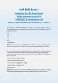 NUR 6001 Complete Exam BUNDLE 2026&sol;2027 &vert; 9 Exam Sets &lpar;3 per Exam 1-3&rpar; &vert; 450 Q&A with Rationales &vert; WPU &vert; Guaranteed Pass - A  Graded