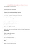 UCI Bio 93- Midterm 1 Exam Questions with correct Answers&NewLine;