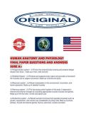 HUMAN ANATOMY AND PHYSIOLOGY FINAL PAPER QUESTIONS AND ANSWERS SURE A&period;pdf