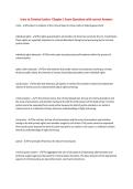 Intro to Criminal Justice- Chapter 1 Exam Questions with correct Answers&NewLine;