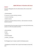 BADM 7050 Exam 1 &num;1 Questions with Correct&NewLine;Answers&NewLine;