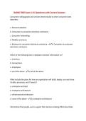 BADM 7050 Exam 1 &num;1 Questions with Correct Answers