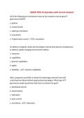 BADM 7050 &num;1 Questions with Correct Answers