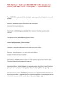 PMB 2022 Exam 1 Study Exam &lpar;2026&rpar; UPDATE Verified Questions And Answers &vert; With 100&percnt; Correct Answers graded A&plus; Guaranteed Success&excl;&excl;&NewLine;
