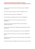 ISSA Personal Training Final Exam comprehensive questions &vert; FREQUENTLMOST TESTED QUESTIONS AND VERIFIED SOLUTIONS &commat; 2026&NewLine;