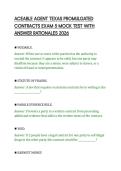 ACEABLE AGENT TEXAS PROMULGATED &NewLine;CONTRACTS EXAM 5 HIGH-YIELD PURCHASE &NewLine;AGREEMENTS&comma; DISCLOSURES&comma; AND &NewLine;CONTRACT CLAUSES SUMMARY 2026 