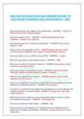 WGU&lowbar;D050&lowbar;300&lowbar;QUESTIONS&lowbar;AND&lowbar;ANSWERS&lowbar;HISTORY&lowbar;OF&lowbar;HEALTHCARE&lowbar;IN&lowbar;AMERICA&lowbar;FINAL&lowbar;EXAM&lowbar;RAKED&lowbar;A&lowbar;&lowbar;2026