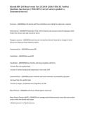 Klesath BIO 245 Blood vessels Test 2 EXAM &lpar;2026&rpar; UPDATE Verified Questions And Answers &vert; With 100&percnt; Correct Answers graded A&plus; Guaranteed Success&excl;&excl;&NewLine;