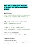 ENSF 461 TEST BANK 2026 COMPLETE&NewLine;QUESTIONS AND SOLUTIONS VERIFIED&NewLine;RESULTS