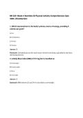 NR 222&colon; Week 3 Nutrition & Physical Activity Comprehensive Quiz&NewLine;2026 &vert;Chamberlain