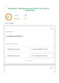 WGU D444 Exam &vert; FULLY COVERED Exam &vert;QUESTIONS & ANSWERS&vert; already graded A&plus; &lpar;COMPLETE BUNDLE&rpar; UPDATED&excl;&excl;&excl;