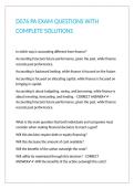 D076 PA EXAM QUESTIONS WITH COMPLETE SOLUTIONS 