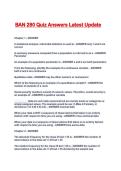 BAN 280 Quiz Answers Latest Update