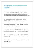 AZ-900 Exam Questions With Complete Solutions