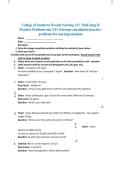 College of Southern Nevada Nursing 211 Med-Surg II Practice Problems nur-211 ii dosage-calculation-practice-problems-for-nursing-students&period;pdf&NewLine;&NewLine;