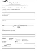 College of Southern Nevada Nursing Department Clinical Worksheet