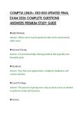 COMPTIA LINUX&plus; XK0-005 UPDATED FINAL&NewLine;EXAM 2026 COMPLETE QUESTIONS&NewLine;ANSWERS PREMIUM STUDY GUIDE&NewLine;