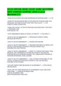 SCCJA SPECIAL BASIC STUDY GUIDE QUESTIONS&NewLine;WITH VERIFIED ANSWERS 2026 &vert; Latest&NewLine;Questions &vert; A&plus;