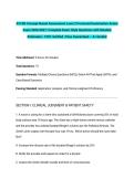 ATI RN Concept-Based Assessment Level 2 Proctored Examination Actual Exam 2026&sol;2027&colon; Complete Exam-Style Questions with Detailed Rationales &vert; 100&percnt; Verified &vert; Pass Guaranteed &ndash; A&plus; Graded