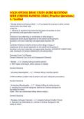 SCCJA SPECIAL BASIC STUDY GUIDE QUESTIONS&NewLine;WITH VERIFIED ANSWERS 2026 &vert; Practice Questions &vert;&NewLine;A&plus; Verified