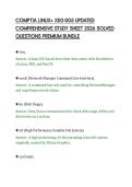 COMPTIA LINUX&plus; XK0-005 UPDATED&NewLine;COMPREHENSIVE STUDY SHEET 2026 SOLVED&NewLine;QUESTIONS PREMIUM BUNDLE