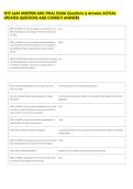 IT 244 Midterm &lpar;80&percnt; Multiple Choice&rpar; ACTUAL UPDATED QUESTIONS AND &NewLine;CORRECT ANSWERS 