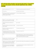 ISSA Quiz 3 ACTUAL UPDATED QUESTIONS AND CORRECT ANSWERS 