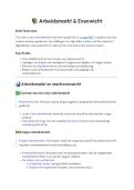 Arbeidsmarkt & Evenwicht &vert; Economie &vert; 2e graad &vert; 2025&sol;26