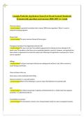 Georgia Pesticide Applicators Exam &lpar;Category 24 & General Standards &ndash; Commercial&rpar; Questions and Answers 2026&sol;2027 &vert; A&plus; Grade Pest Management Certification Study Guide