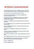MKT 350 Exam 5 - Courtney Pham Study Set
