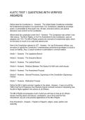 KLETC TEST 1 QUESTIONS WITH VERIFIED ANSWERS