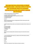 WGU D685 PRACTICAL APPLICATIONS OF PROMPT ENGINEERING &lpar;D685&rpar; &ndash; 2025-2026 COMPLETE PRACTICE EXAM  200 ORIGINAL OBJECTIVE ASSESSMENT PREPARATION QUESTIONS WITH CORRECT ANSWERS AND RATIONALES