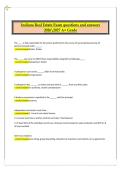 Indiana State Real Estate Exam&vert;Indiana Real Estate Broker Exam &ndash; Practice&vert;Practice Questions 2026&sol;2027 Verified Questions & Answers &lpar;A&plus; Grade Prep&rpar;&vert;Real Estate Licensing Study Guide